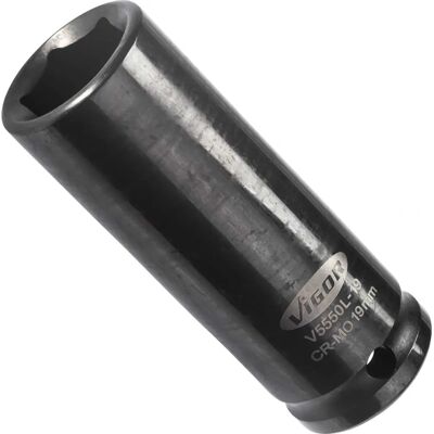 Vigor V5550L-19 Steckschlüssel-Set für Schlagschrauber - 19mm, 1/2 Zoll Vigor V5550L-19 Steckschlüssel-Set für Schlagschrauber - 19mm, 1/2 Zoll