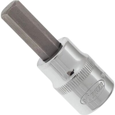 Vigor V2280N Steckschlüssel Sechskant - 8mm, 3/8" Antrieb Vigor V2280N Steckschlüssel Sechskant - 8mm, 3/8" Antrieb