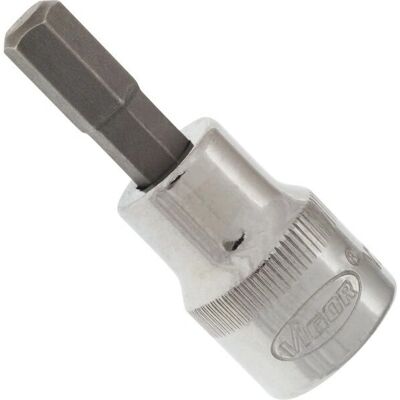 Vigor V2281N Aufsätze - Innensechskant - Silber - 7mm - 49mm Vigor V2281N Aufsätze - Innensechskant - Silber - 7mm - 49mm