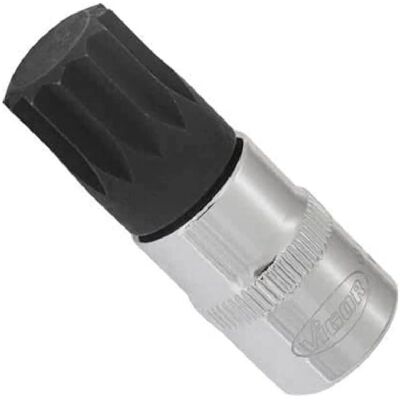 Vigor V6113 Chave de encaixe M16 - 48mm, 3/8'' acionamento Vigor V6113 Chave de encaixe M16 - 48mm, 3/8'' acionamento
