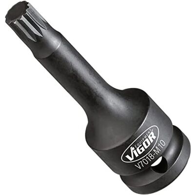 Vigor Impact screwdriver socket - V7018-M10 - 78mm - Impact drill compatible Vigor Impact screwdriver socket - V7018-M10 - 78mm - Impact drill compatible
