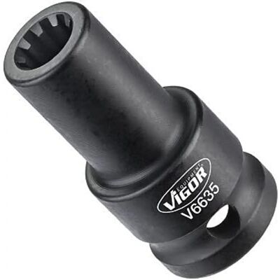 Vigor V6635 Chave - 11,5mm, 12,5mm, Quadrado, Perfil Ranhurado Vigor V6635 Chave - 11,5mm, 12,5mm, Quadrado, Perfil Ranhurado