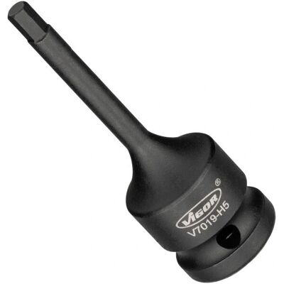 Vigor V7019-H5 Impact Steckschlüssel - Impact Steckschlüssel, Innensechskant, 1/2" Vigor V7019-H5 Impact Steckschlüssel - Impact Steckschlüssel, Innensechskant, 1/2"