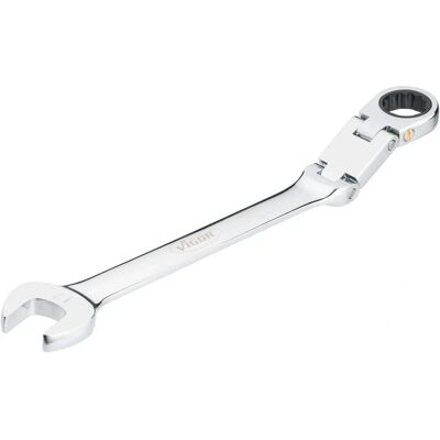 Vigor V6752-17 Doppelgelenk Ratschen-Ring-Maulschlüssel - 17 mm Vigor V6752-17 Doppelgelenk Ratschen-Ring-Maulschlüssel - 17 mm