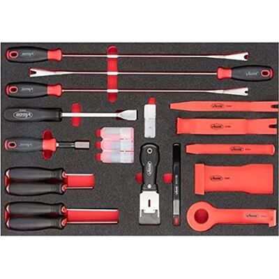 Vigor V6818 Werkzeugset - Freigabe- & Spachtelwerkzeuge, 563mm x 393mm Vigor V6818 Werkzeugset - Freigabe- & Spachtelwerkzeuge, 563mm x 393mm