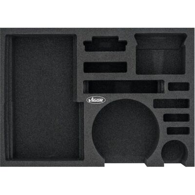 Vigor - V7273-L - 393x282x35 mm - Schaumeinlage Vigor - V7273-L - 393x282x35 mm - Schaumeinlage