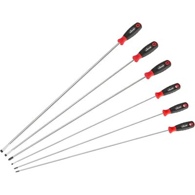 Vigor V4432/6 Extra langer Schraubenzieher Satz - Phillips und Schlitz - 600mm Vigor V4432/6 Extra langer Schraubenzieher Satz - Phillips und Schlitz - 600mm