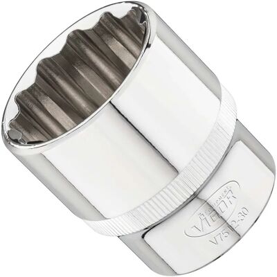 Vigor V7512-30 Steckschlüsselsatz - 30mm Sechskant - 1/2" Antrieb Vigor V7512-30 Steckschlüsselsatz - 30mm Sechskant - 1/2" Antrieb