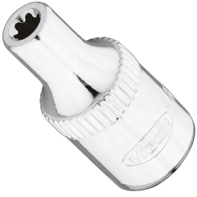 Vigor V7920-EP4 1/4 Inch Socket with External Torx Plus Profile - Socket Tool Vigor V7920-EP4 1/4 Inch Socket with External Torx Plus Profile - Socket Tool