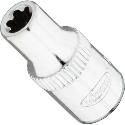 Vigor V7920-EP6 Square Socket - Torx Plus 1/4" Drive Vigor V7920-EP6 Square Socket - Torx Plus 1/4" Drive