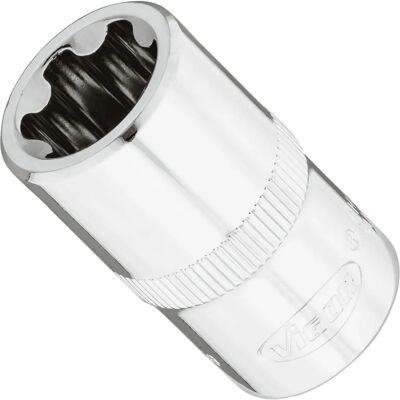 Vigor V7920-EP18 E+ Adapter gniazda - Gniazdo, 1/2 cala, Torx Plus Profil Vigor V7920-EP18 E+ Adapter gniazda - Gniazdo, 1/2 cala, Torx Plus Profil