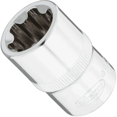 Vigor V7920-EP22 Square Drive Socket - 1/2 inch - Torx Plus Vigor V7920-EP22 Square Drive Socket - 1/2 inch - Torx Plus