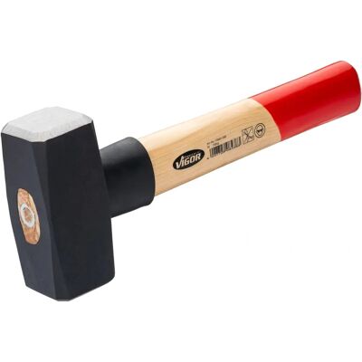 Vigor V2663-1500 Martelo - Hickory, 280mm, 1500g Vigor V2663-1500 Martelo - Hickory, 280mm, 1500g