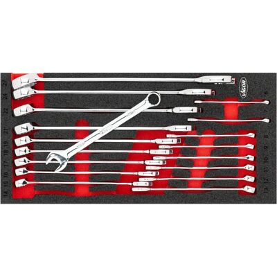 Clé mixte Vigor V6723N - Insert en mousse souple - Publicité Clé mixte Vigor V6723N - Insert en mousse souple - Publicité