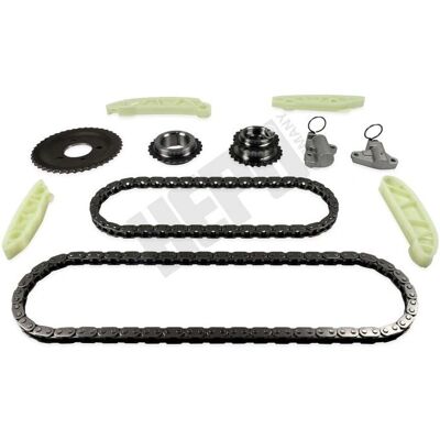 HEPU Kit lanț de distribuție - Arbore cu came, pinion intermediar, pinionul arborelui cotit - Timing Chain Kit HEPU Kit lanț de distribuție - Arbore cu came, pinion intermediar, pinionul arborelui cotit - Timing Chain Kit