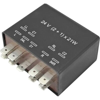 DT Spare Parts 3.33000 Blinkerrelais - Elektronisch 24V DT Spare Parts 3.33000 Blinkerrelais - Elektronisch 24V