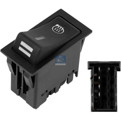 Interrupteur de miroir chauffant DT Spare Parts - Interrupteur Interrupteur de miroir chauffant DT Spare Parts - Interrupteur