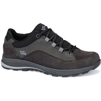 Hanwag Banks Low LL - Chaussures de Randonnée - Gris/Noir - Taille 48 - Publicité Hanwag Banks Low LL - Chaussures de Randonnée - Gris/Noir - Taille 48 - Publicité