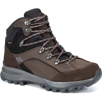 Hanwag Alta Bunion II Lady GTX Vandtætte Vandrestøvler - Kvinders Brune/Sort Hanwag Alta Bunion II Lady GTX Vandtætte Vandrestøvler - Kvinders Brune/Sort
