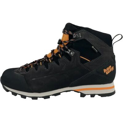 Hanwag Makra Light GTX - Letvægts vandrestøvler - Asfalt / Orange - EU 41.5 Hanwag Makra Light GTX - Letvægts vandrestøvler - Asfalt / Orange - EU 41.5