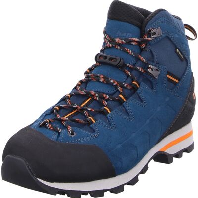 Hanwag Makra Light GTX - Pantofi de drumeție ușori - Albastru / Portocaliu Hanwag Makra Light GTX - Pantofi de drumeție ușori - Albastru / Portocaliu