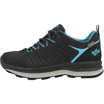 Hanwag Marque Blueridge Low ES - Chaussures de Randonnée Solides - Vert/Bleu - Publicité Hanwag Marque Blueridge Low ES - Chaussures de Randonnée Solides - Vert/Bleu - Publicité