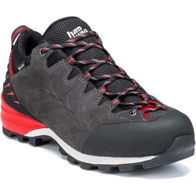 Hanwag Makra Pro Low GTX Asfalt/Rød - Tursko Hanwag Makra Pro Low GTX Asfalt/Rød - Tursko