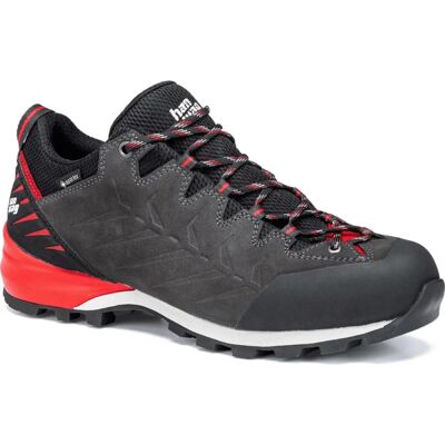Hanwag Makra Pro Low GTX Asphalt/Red - Zustiegsschuhe Hanwag Makra Pro Low GTX Asphalt/Red - Zustiegsschuhe