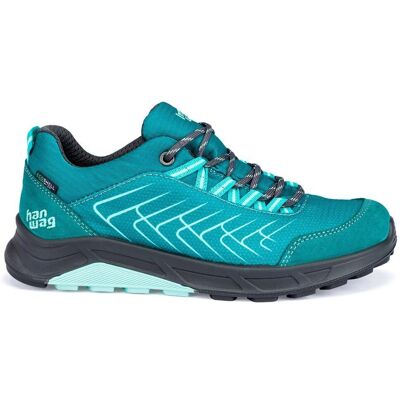 Hanwag Coastridge Low ES Bleu - Menthe - Chaussures de trail - Publicité Hanwag Coastridge Low ES Bleu - Menthe - Chaussures de trail - Publicité