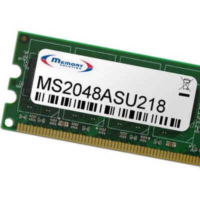 Memory Solution MS2048ASU218 - 2 GB RAM pour ASUS Eee 701 - Publicité Memory Solution MS2048ASU218 - 2 GB RAM pour ASUS Eee 701 - Publicité