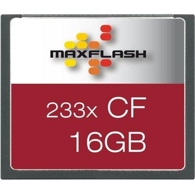 Memorysolution Maxflash 16GB CompactFlash - Speicherkarte Memorysolution Maxflash 16GB CompactFlash - Speicherkarte
