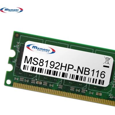 MemorySolutioN MS8192HP-NB116 Modulo di Memoria 8 GB DDR4 - Modulo di Memoria MemorySolutioN MS8192HP-NB116 Modulo di Memoria 8 GB DDR4 - Modulo di Memoria