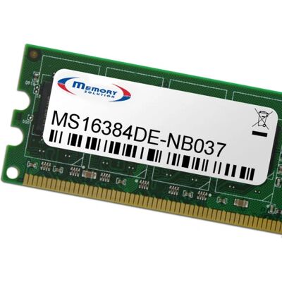 Memory Solution MS16384DE-NB037 Module de Mémoire 16 GB - Module de Mémoire - Publicité Memory Solution MS16384DE-NB037 Module de Mémoire 16 GB - Module de Mémoire - Publicité