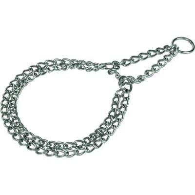 Collare con doppia catena in acciaio inox AniOne - Collari e guinzagli Collare con doppia catena in acciaio inox AniOne - Collari e guinzagli