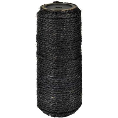 Corde en sisal de remplacement AniOne pour arbres à griffer - Noir - Publicité Corde en sisal de remplacement AniOne pour arbres à griffer - Noir - Publicité