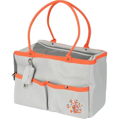 AniOne Lola Grau/Orange Transporttasche - Bis 7kg AniOne Lola Grau/Orange Transporttasche - Bis 7kg