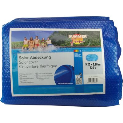 Summer Fun Poolabdeckung - 525x320 cm UV-beständige Solardecke Summer Fun Poolabdeckung - 525x320 cm UV-beständige Solardecke