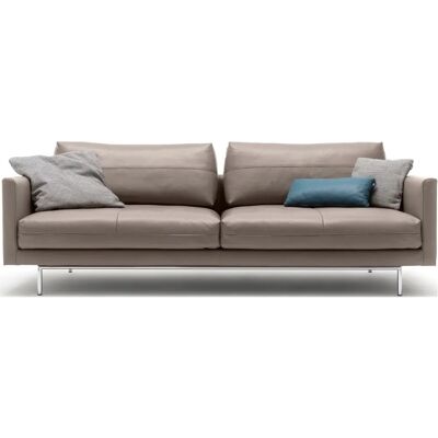 CREATION BY ROLF BENZ - CR.414 - beigegrau - Leder - Sofa CREATION BY ROLF BENZ - CR.414 - beigegrau - Leder - Sofa