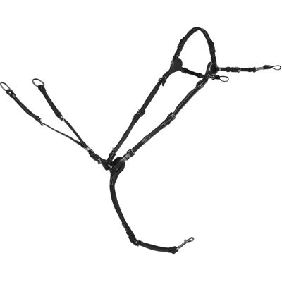 Schockemöhle Sports - Sevilla Select - Black/Silver - Breastplate Schockemöhle Sports - Sevilla Select - Black/Silver - Breastplate