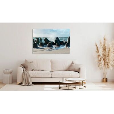 QUEENCE Egilio Acrylglas Wandbild - Strand Querformat QUEENCE Egilio Acrylglas Wandbild - Strand Querformat