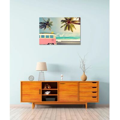 QUEENCE Enka acrylic glass print rosa 60x40 cm Querformat QUEENCE Enka acrylic glass print rosa 60x40 cm Querformat