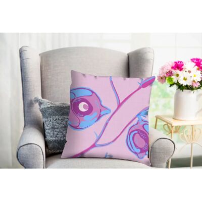 QUEENCE - Feeny - Rosa - 40x40 cm - Kissenbezug QUEENCE - Feeny - Rosa - 40x40 cm - Kissenbezug
