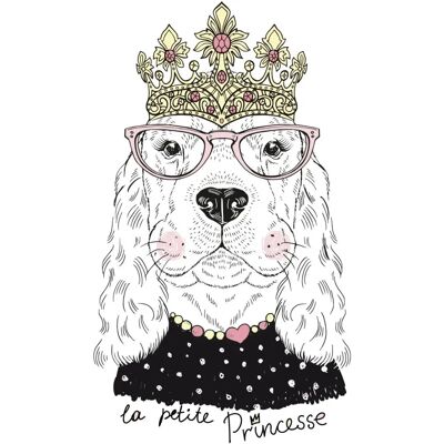 QUEENCE Hund Dekokissen - 40x40cm - Skandinavisches Design QUEENCE Hund Dekokissen - 40x40cm - Skandinavisches Design