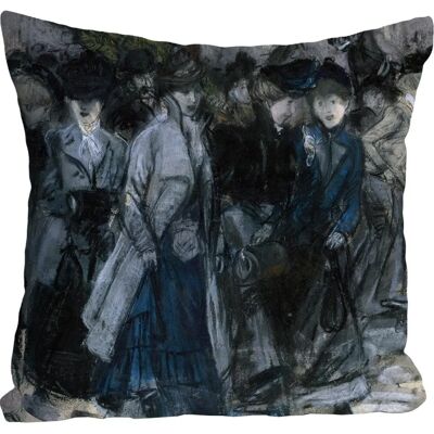 QUEENCE Frauen Dekokissen - 40x40cm Polyester QUEENCE Frauen Dekokissen - 40x40cm Polyester