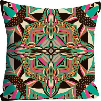 QUEENCE Ornament Bunte Dekokissen - Wohnaccessoire QUEENCE Ornament Bunte Dekokissen - Wohnaccessoire