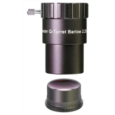 Lentille Barlow Baader Q-Barlow 2,25X 1,25" - Publicité Lentille Barlow Baader Q-Barlow 2,25X 1,25" - Publicité
