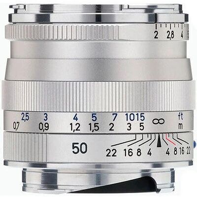 Obiettivo Carl Zeiss Planar T* 50mm f/2.0 ZM - Argento - Obiettivo Fotocamera Obiettivo Carl Zeiss Planar T* 50mm f/2.0 ZM - Argento - Obiettivo Fotocamera
