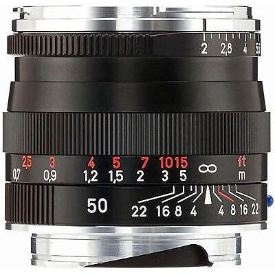 Zeiss Planar T* f2/50 ZM - Schwarz Zeiss Planar T* f2/50 ZM - Schwarz