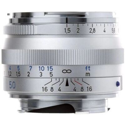 Carl Zeiss C Sonnar T* 1.5/50 ZM SLR Silver - Camera Lens Carl Zeiss C Sonnar T* 1.5/50 ZM SLR Silver - Camera Lens