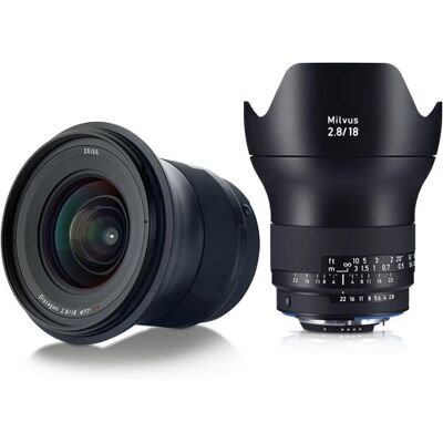 Carl Zeiss Milvus 2.8/18 mm ZF.2 Objektiv - Weitwinkel für Nikon Carl Zeiss Milvus 2.8/18 mm ZF.2 Objektiv - Weitwinkel für Nikon